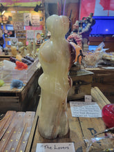 Load image into Gallery viewer, Gorgeous &quot;The Lovers&quot; Hand Carved in Solid Onyx Stone
