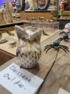 Vintage Cloissone Owl